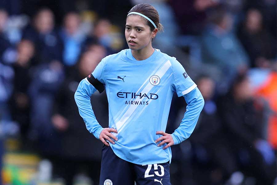 マンチェスター・シティの長谷川唯【写真：ロイター】