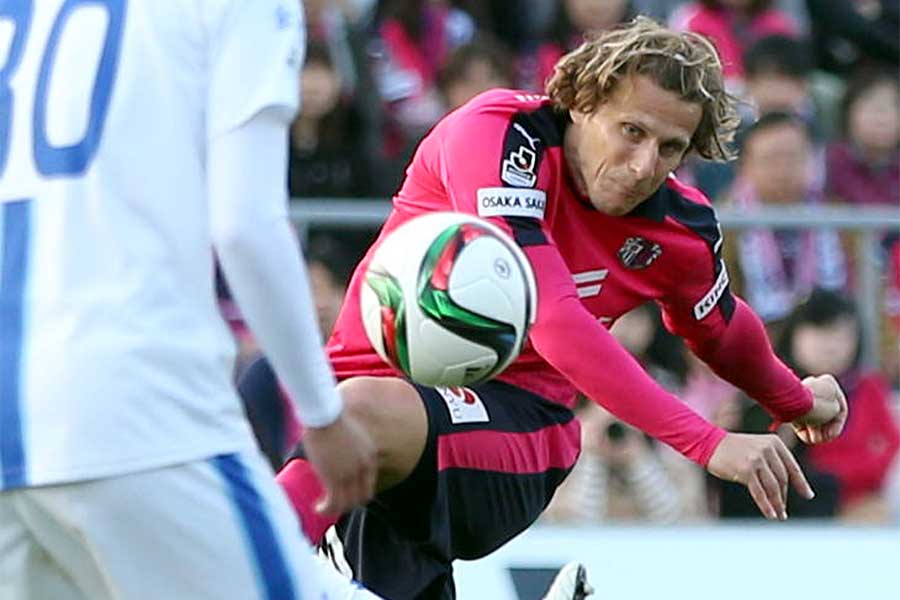 C大阪でプレーしたディエゴ・フォルラン【写真:産経新聞社】