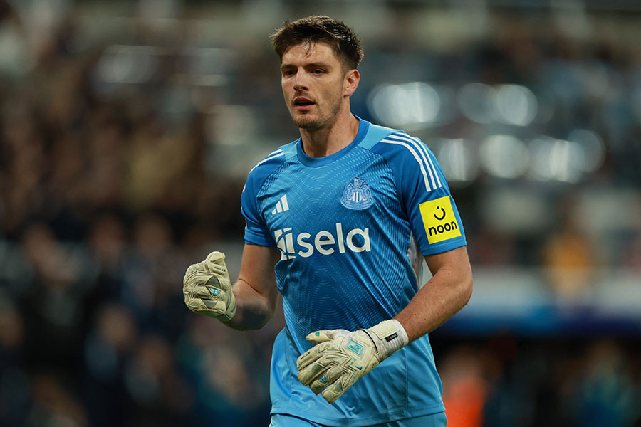 ニューカッスルのニック・ポープ【写真:ロイター】