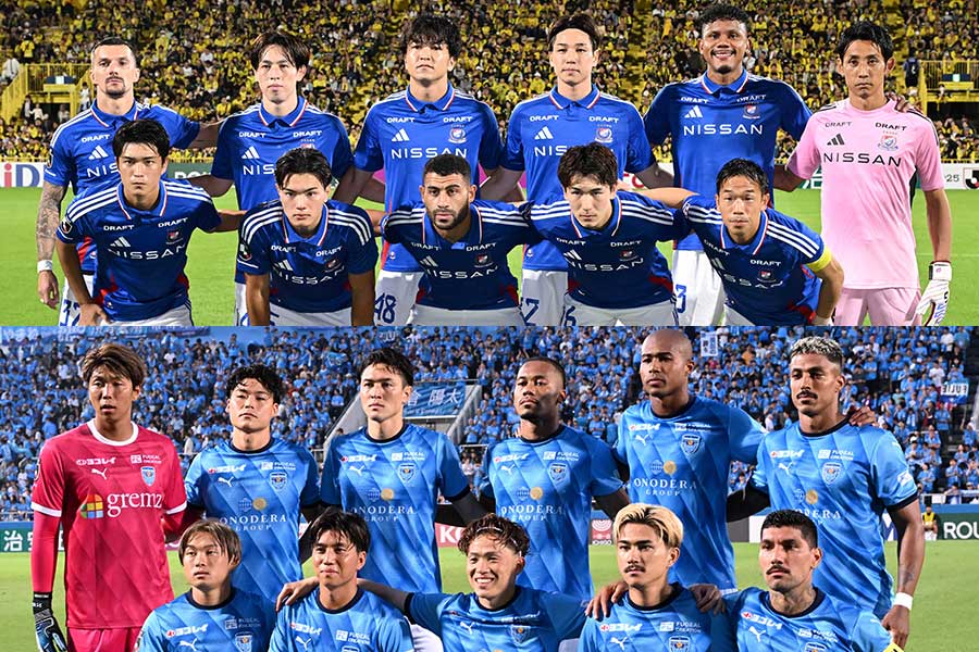 横浜FMと横浜FCによる残留争いの行方を考察【写真:徳原隆元】