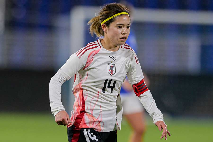 なでしこジャパンの長谷川唯【写真:REX/アフロ】