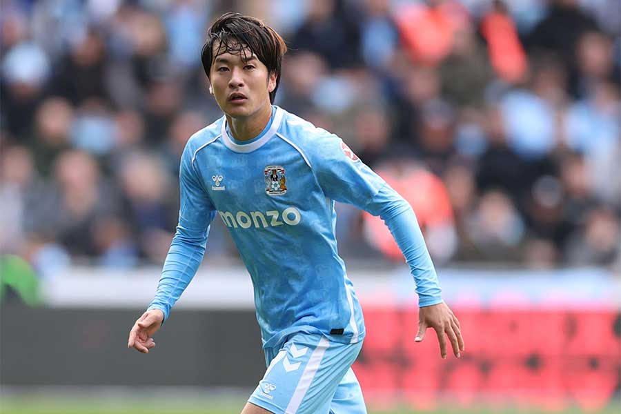 コベントリー・シティの坂元達裕【写真：REX/アフロ】