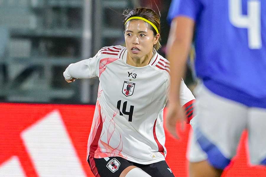 なでしこジャパンの長谷川唯【写真:REX/アフロ】
