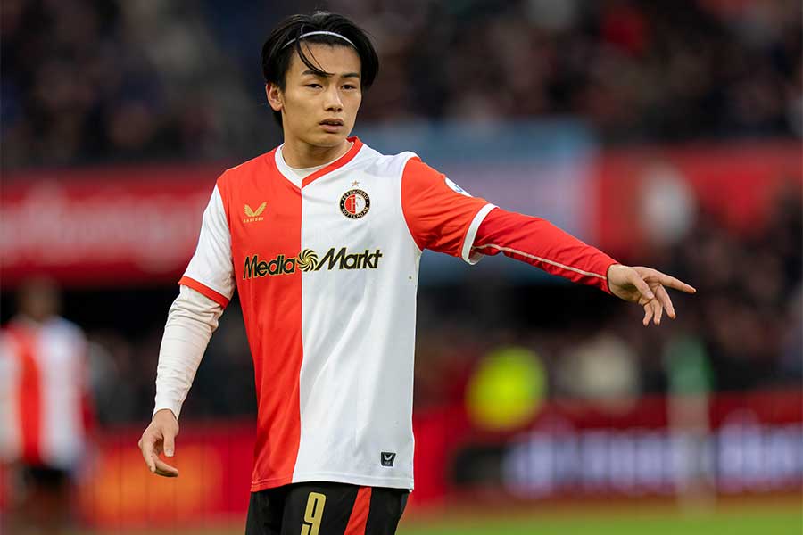 フェイエノールトの上田綺世【写真:Pro Shots/アフロ】