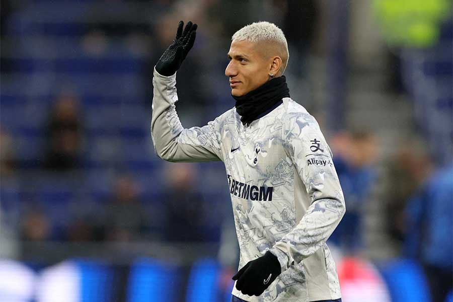 トッテナムのリシャルリソン【写真：ロイター】