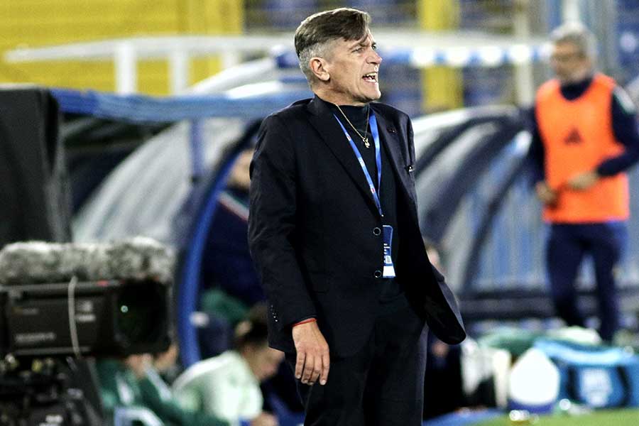 なでしこジャパンのニルス・ニールセン監督【写真:Italy Photo Press/アフロ】