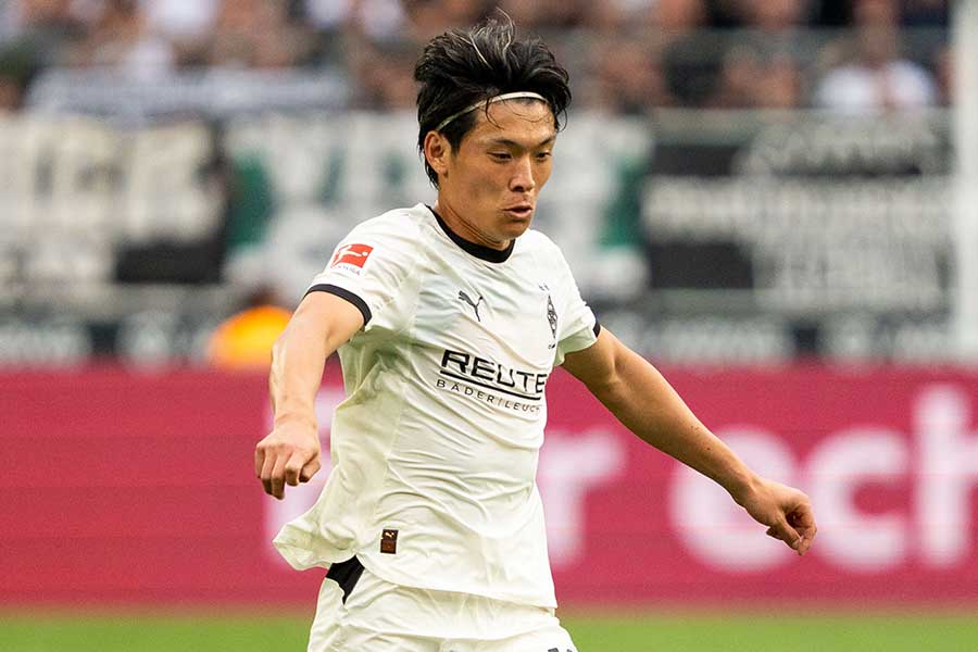 ボルシアMGの町野修斗【写真:アフロ】