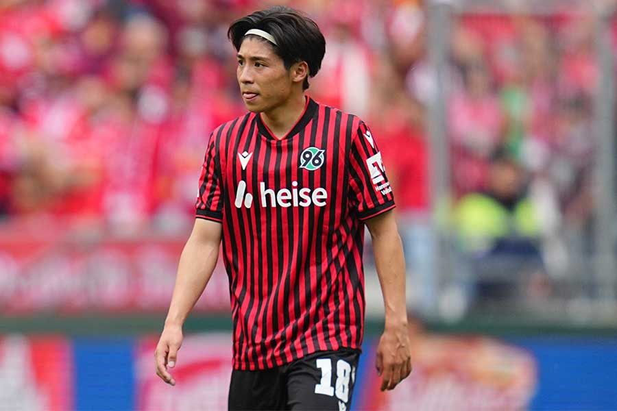 ハノーファーの横田大祐【写真:REX/アフロ】