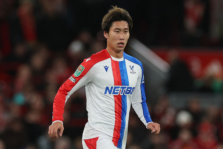 クリスタル・パレスの鎌田大地【写真:ロイター】