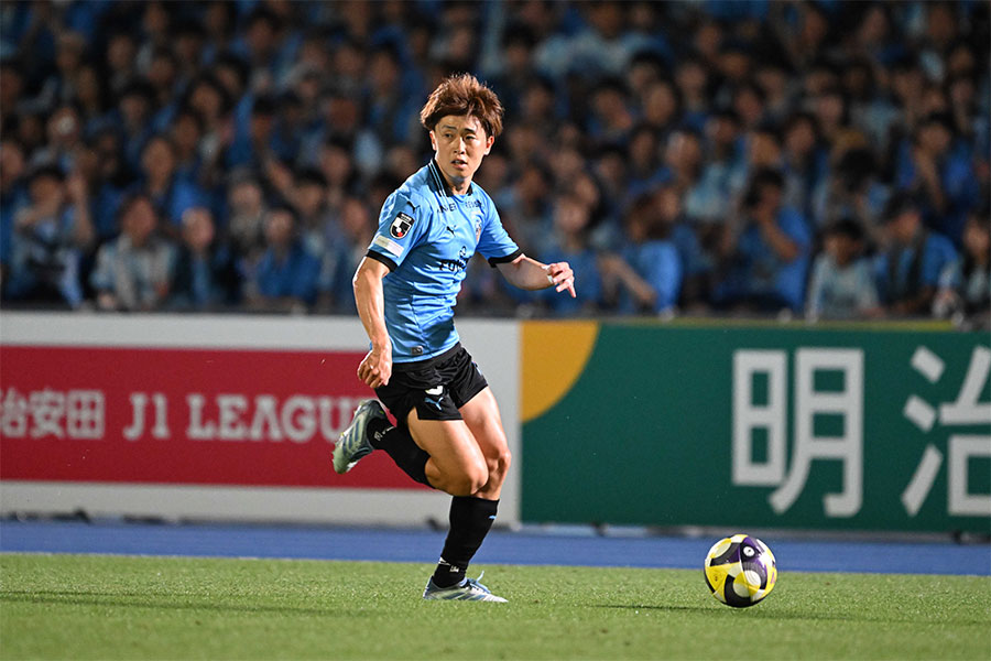 川崎フロンターレの山本悠樹【写真：徳原隆元】