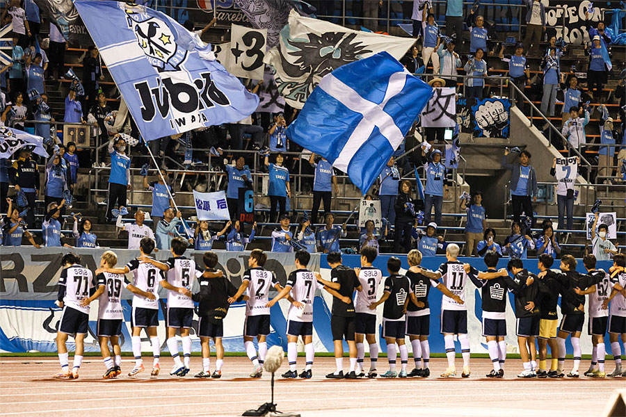 ジュビロ磐田は長崎との大一番を迎える【写真：Getty Images】