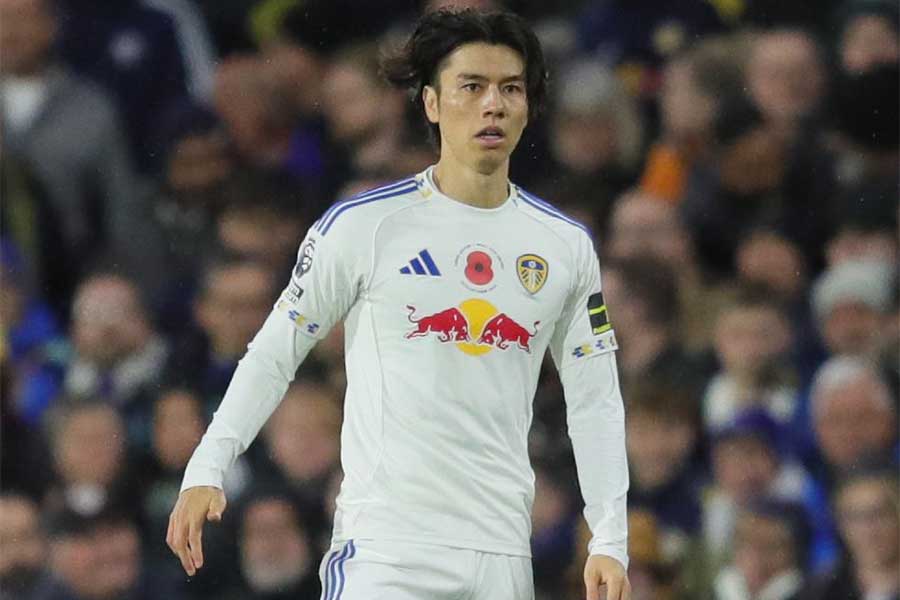 リーズの田中碧【写真：ロイター】