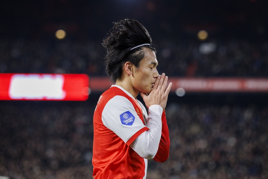 上田綺世が12ゴール目【写真:ANP Photo/アフロ】