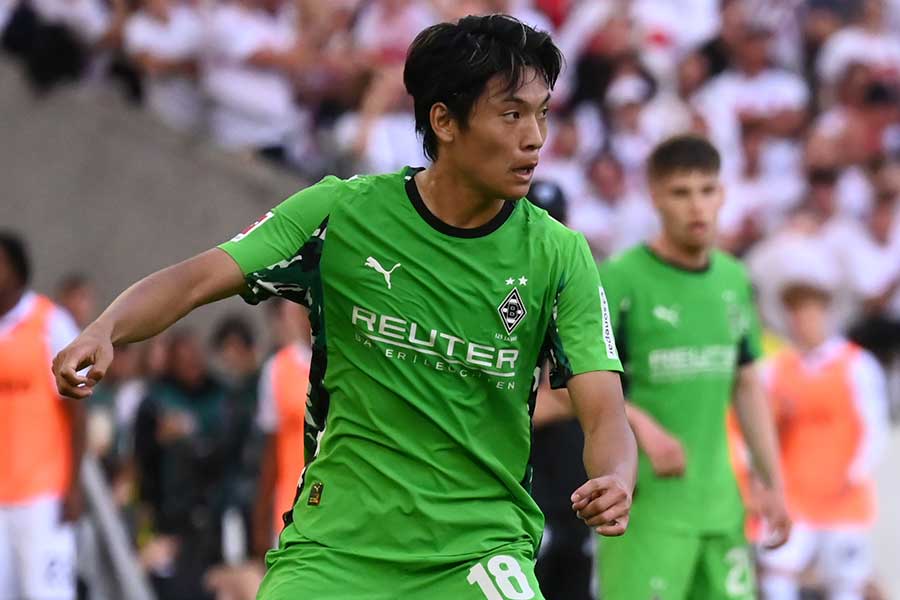 ボルシアMGの町野修斗【写真:picture alliance/アフロ】