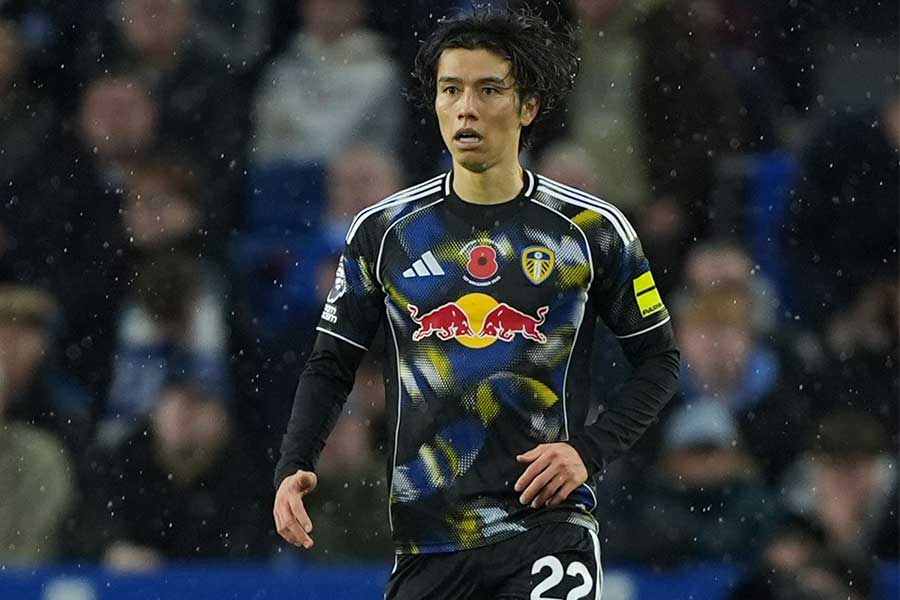 リーズの田中碧【写真:REX/アフロ】