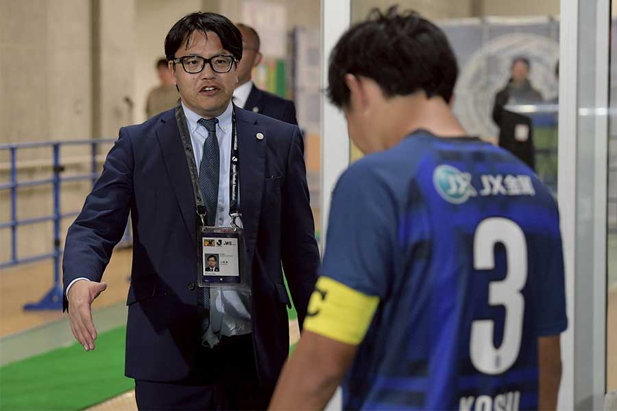 水戸の小島耕社長【写真提供:水戸ホーリーホック】