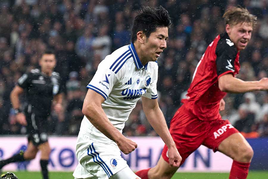 コペンハーゲンの鈴木淳之介【写真:アフロ】