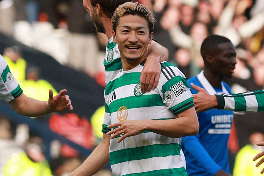 セルティックの前田大然【写真:ロイター】