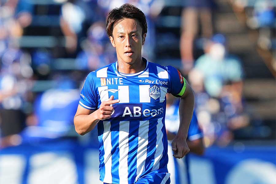 山形の南秀仁が2025シーズンをもって現役引退（写真は2022年撮影）【写真：アフロ】