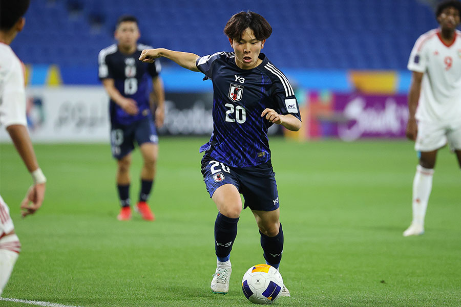 U-17日本代表の瀬口大翔【写真:アフロ】