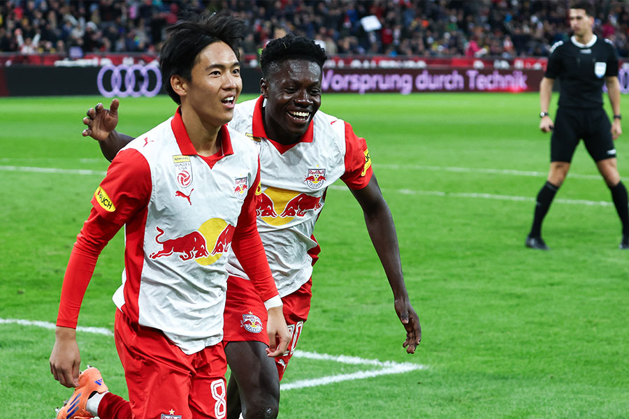 レッドブル・ザルツブルクの北野颯太【写真：アフロ】