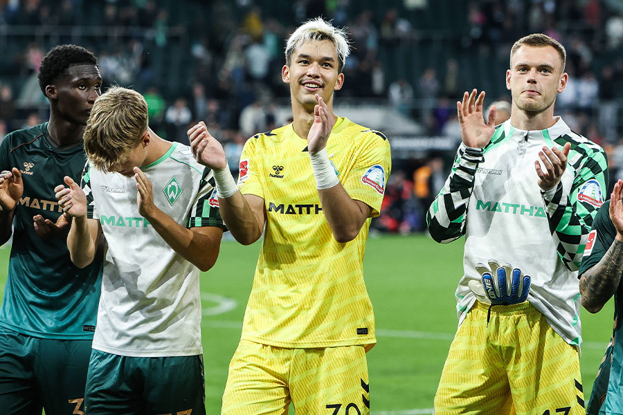 ブレーメンで活躍する長田澪【写真:アフロ】