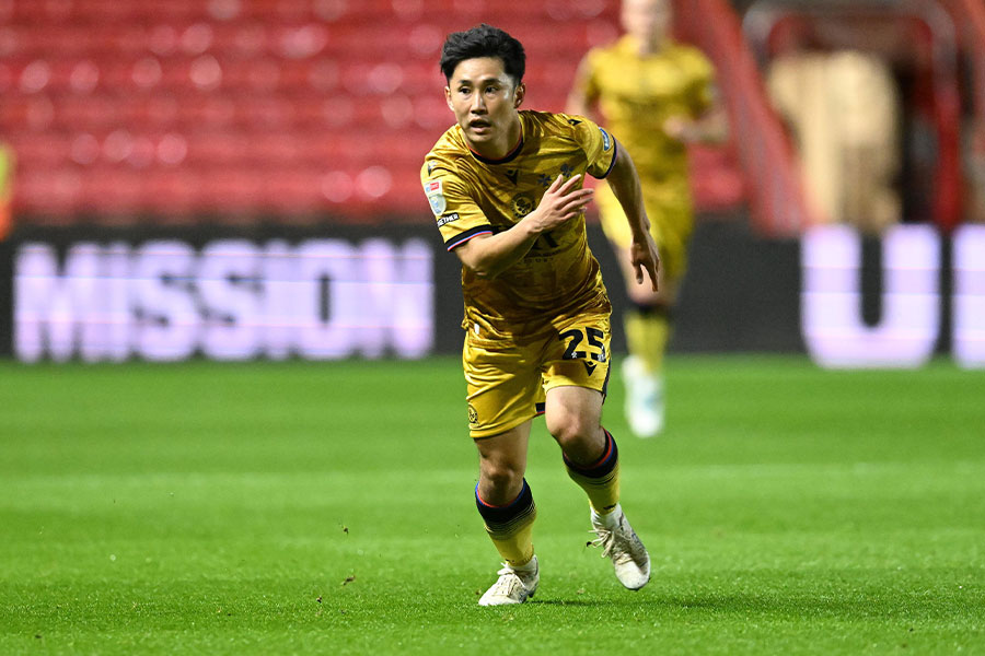 森下龍矢が大橋裕紀のゴールをお膳立てした【写真：REX/アフロ】