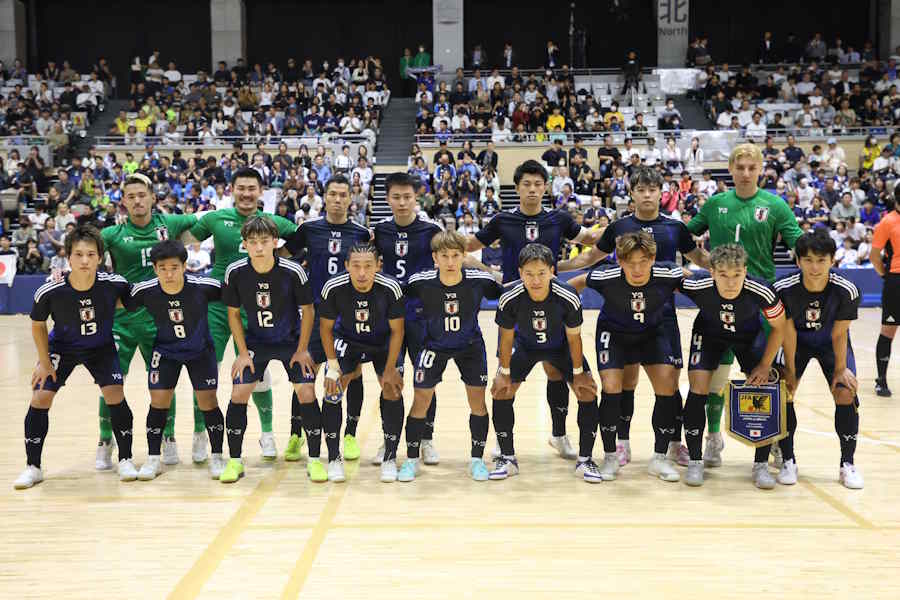 フットサル日本代表【写真:河合拓】