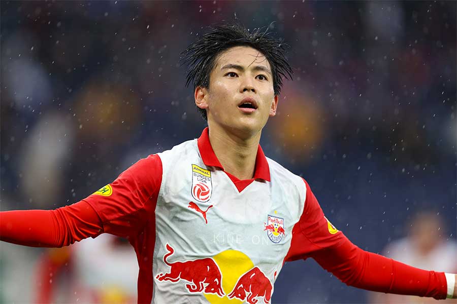 レッドブル・ザルツブルクの北野颯太【写真：アフロ】