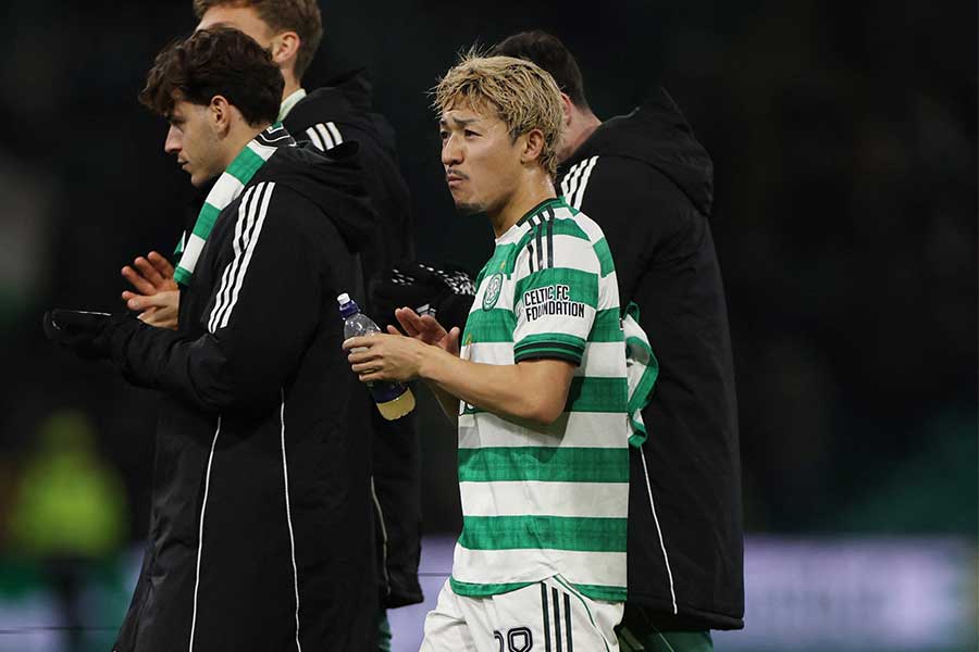 セルティックの前田大然【写真：ロイター】