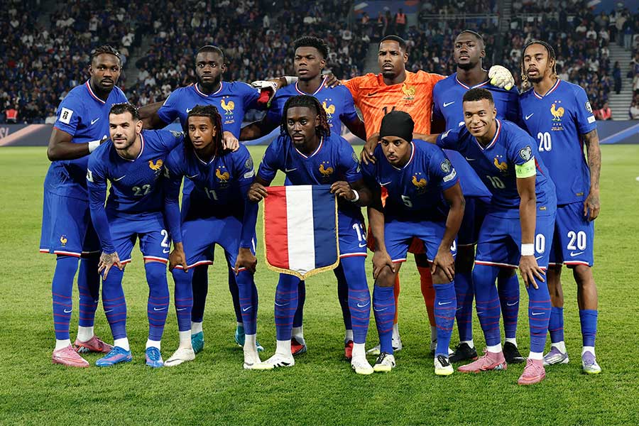 フランス代表の欧州予選メンバーが発表【写真:ロイター/アフロ】