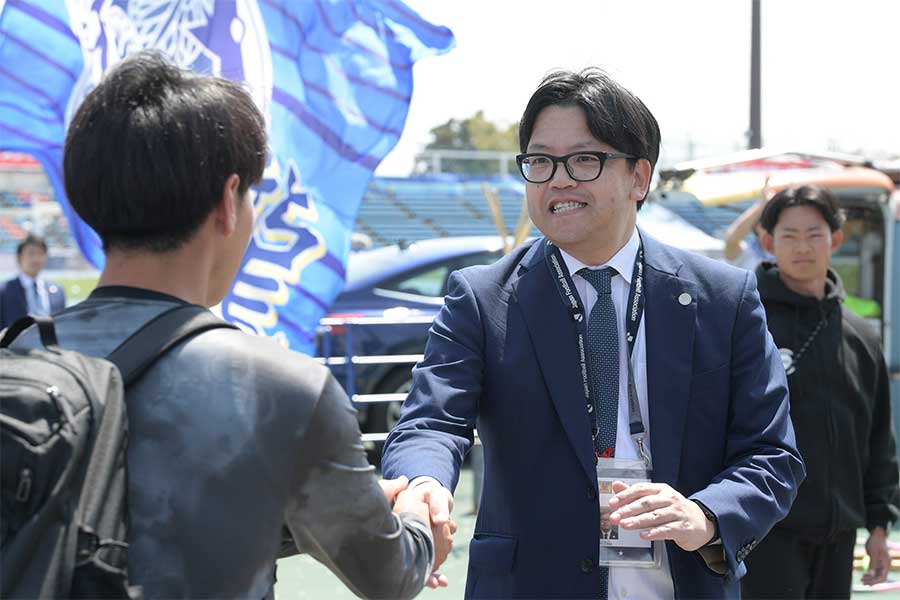 水戸の小島耕社長【写真提供:水戸ホーリーホック】