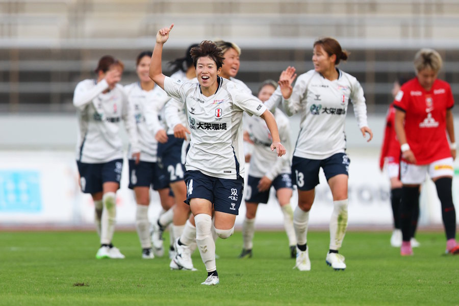 INAC神戸が浦和Lとの天王山を制した【写真:(C) WE LEAGUE】