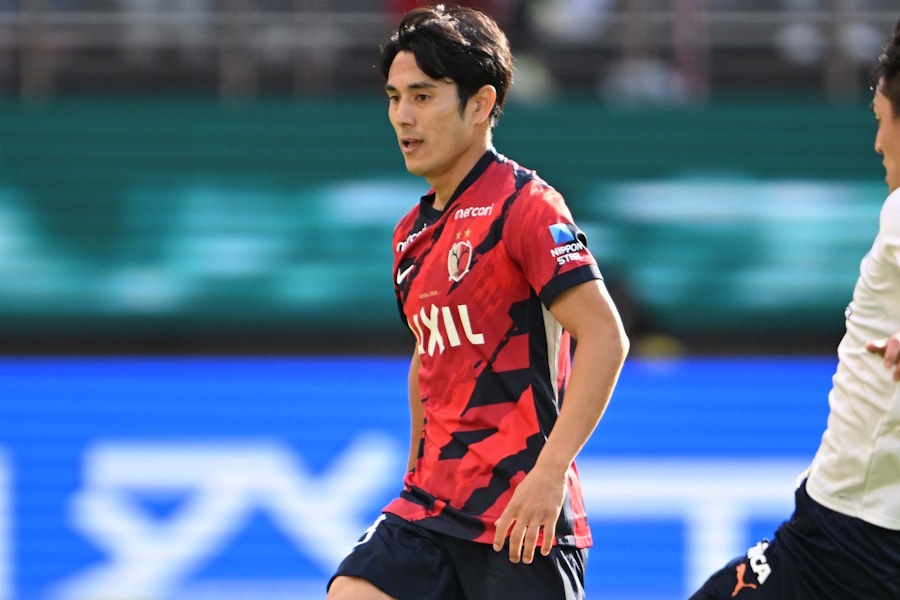 鹿島の知念慶【写真:徳原隆元】