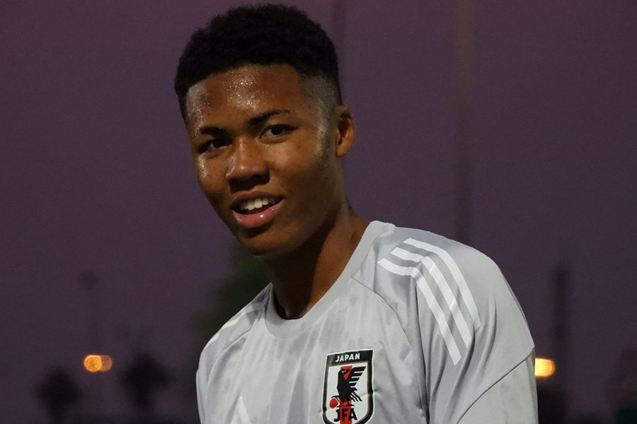 U-17日本代表・メンディーサイモン友【写真:FOOTBALL ZONE編集部 】