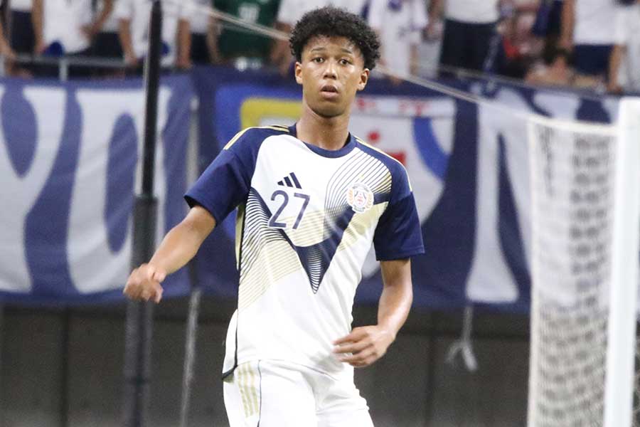 東洋大の岡部タリクカナイ颯斗【写真：安藤隆人】