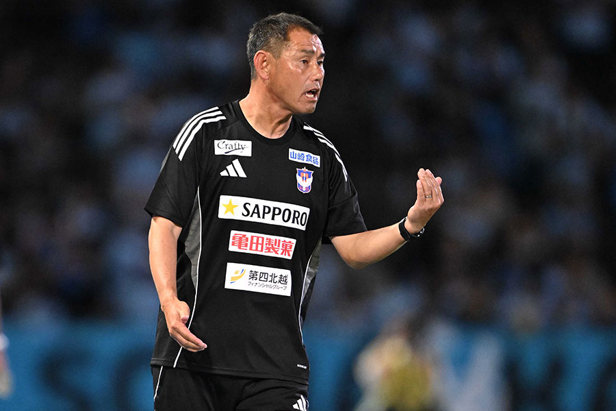 入江徹監督の退任が発表された【写真：徳原隆元】