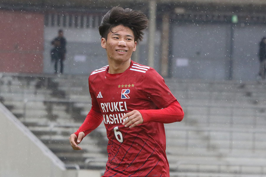 ジュビロ磐田への内定が決定している増田大空【写真：FOOTBALL ZONE編集部】