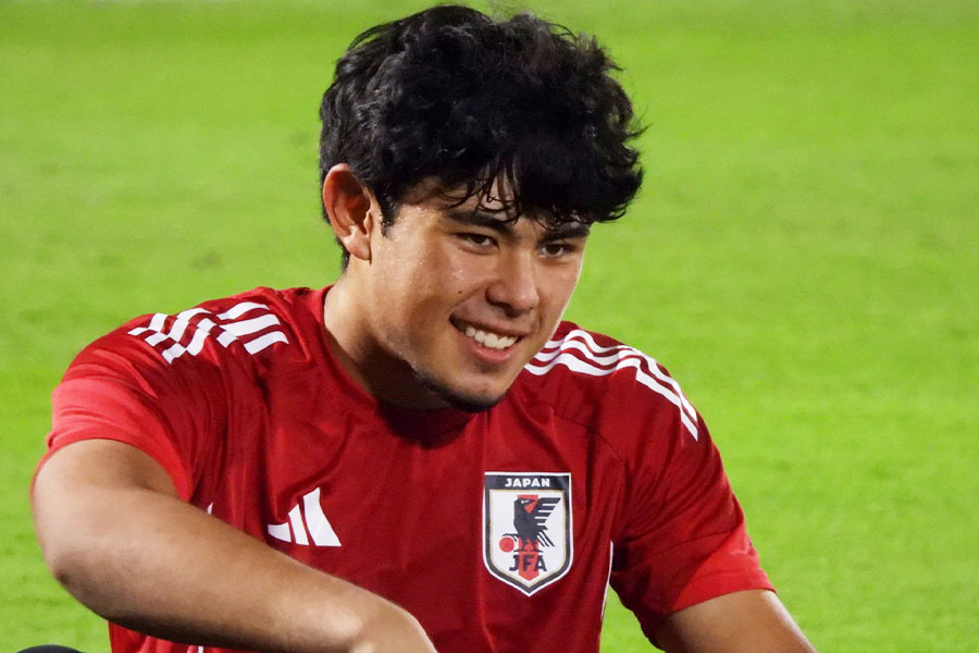 U-17日本代表の村松秀司【写真:FOOTBALL ZONE編集部】