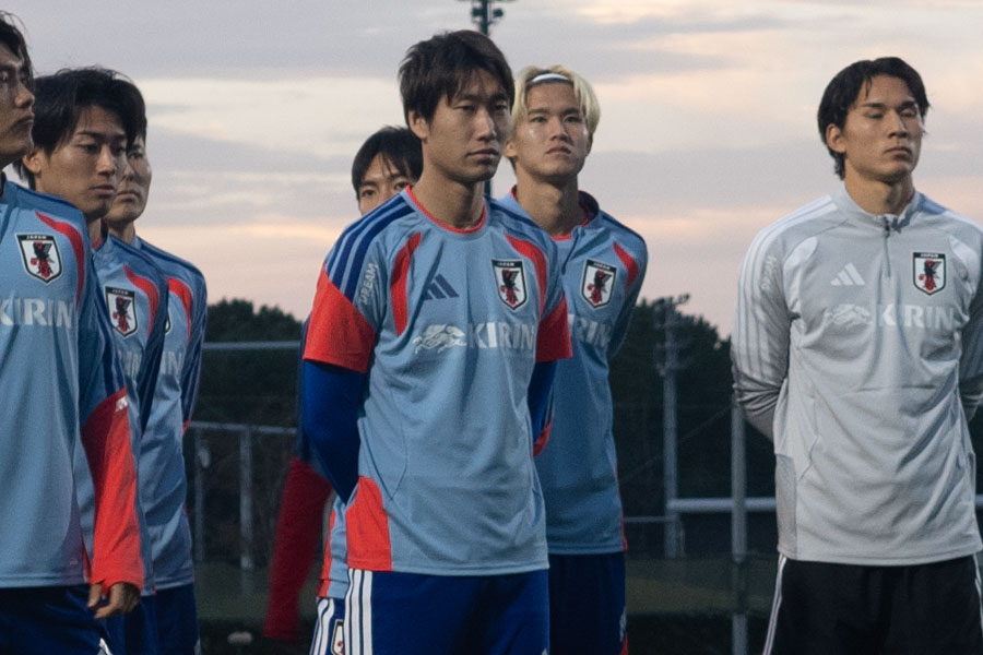 鎌田大地がガーナ戦を欠場すると話した【写真:FOOTBALL ZONE編集部】