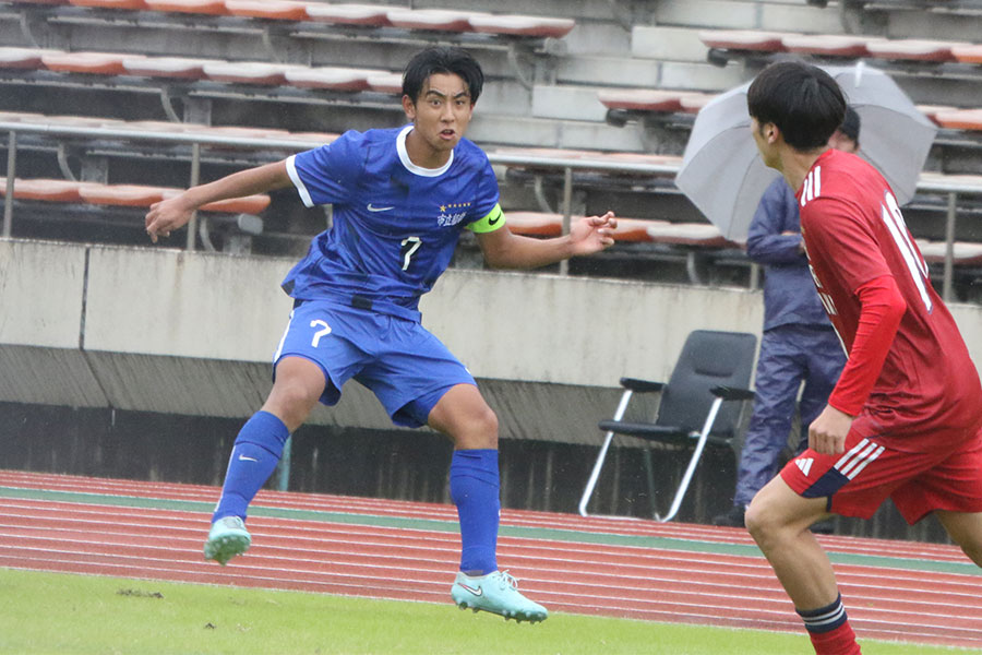 市立船橋高校の小林空翔【写真：安藤隆人】