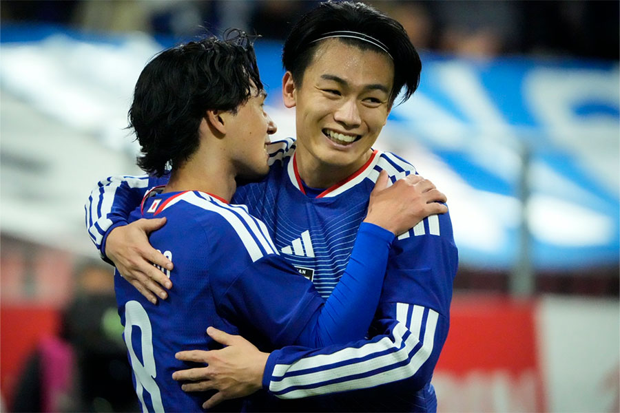 日本代表がガーナ代表を相手に圧倒する展開に【写真:増田美咲】