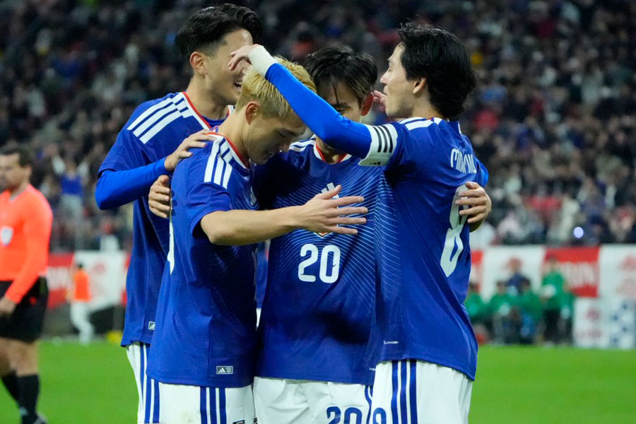 日本がガーナ相手に2-0で勝利した【写真：増田美咲】