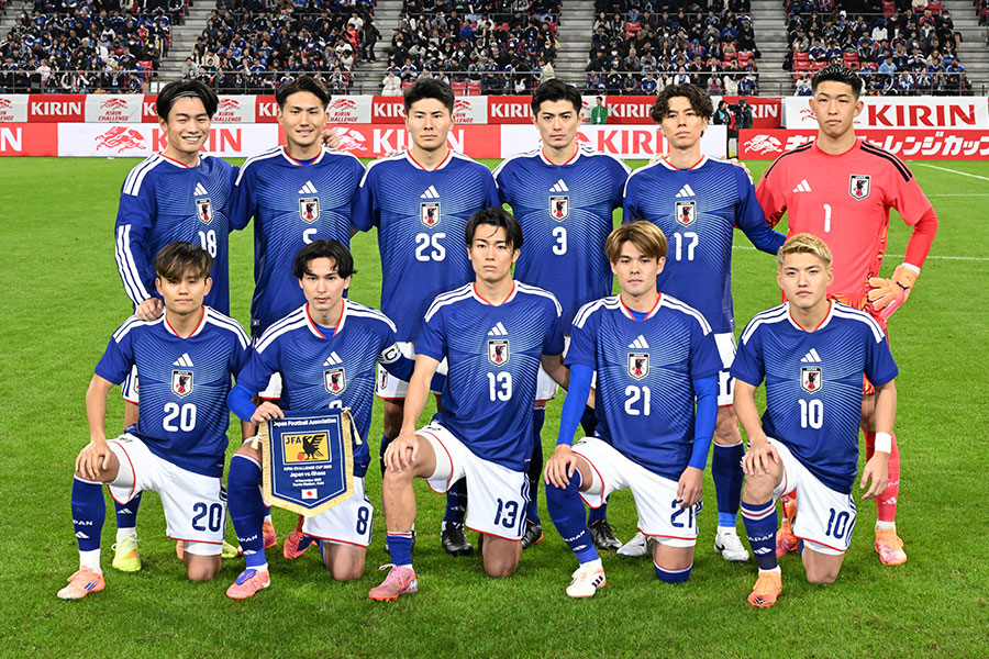 ガーナ戦の先発11人を英記者が採点【写真；徳原隆元】