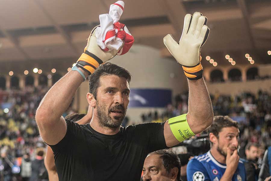 ジャンルイジ・ブッフォンの息子ルイの活躍が話題【写真:Maurizio Borsari/アフロ】