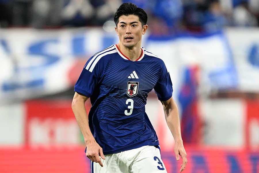 日本代表の谷口彰悟【写真：徳原隆元】