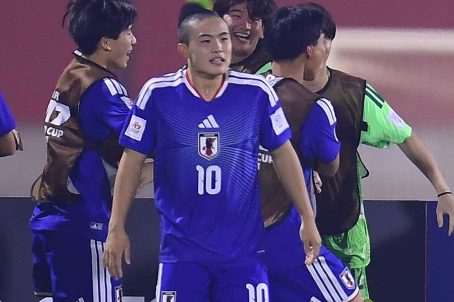 U-17日本代表の吉田湊海【写真：MEXSPORT/アフロ】