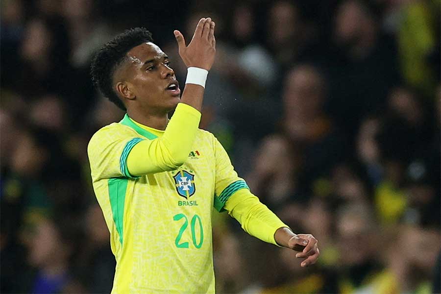 ブラジル代表のエステバン【写真：ロイター】