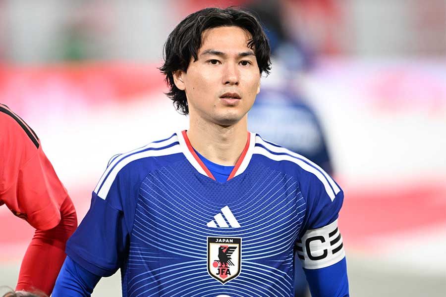 日本代表の南野拓実【写真：徳原隆元】