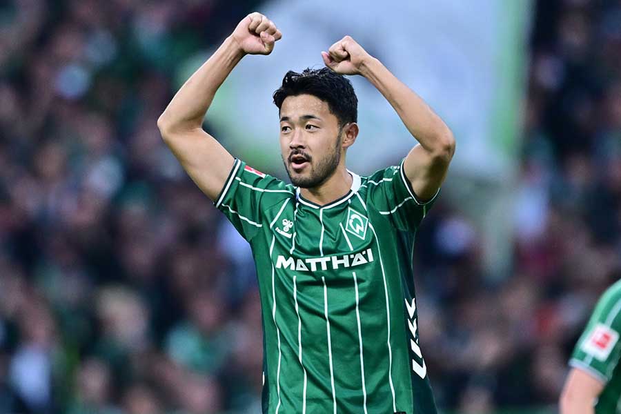 ブレーメンの菅原由勢【写真：picture alliance/アフロ】